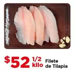 Bodega Aurrerá Filete de Tilapia oferta