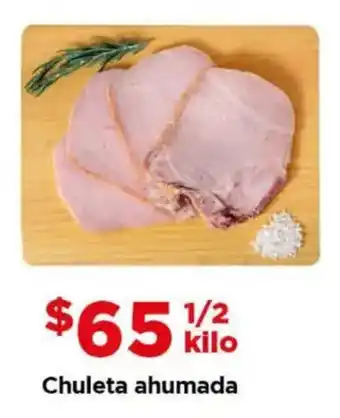 Bodega Aurrerá Chuleta ahumada oferta