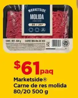 Bodega Aurrerá Marketside® Carne de res molida oferta
