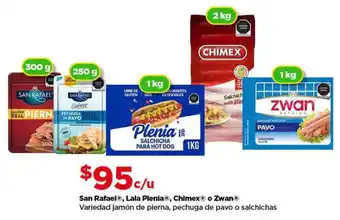 San Rafael, Lala Plenia, Chimex o Zwan