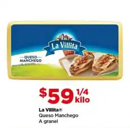 Bodega Aurrerá La Villita Queso Manchego oferta