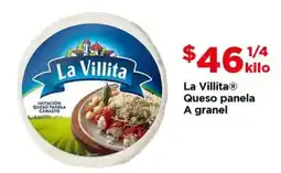 Bodega Aurrerá La Villita Queso panela A granel oferta
