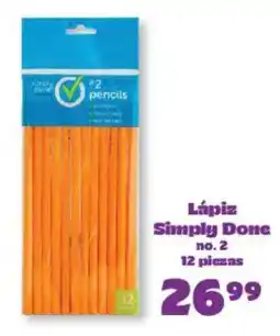 S-Mart Simply Done Lápiz oferta