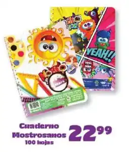 S-Mart Cuaderno Mostrosanos oferta