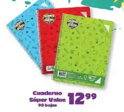 S-Mart Cuaderno Súper Value oferta