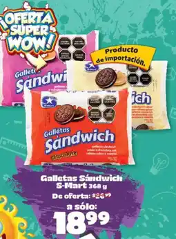 S-Mart S-Mart Galletas Sandwich Chocolate oferta