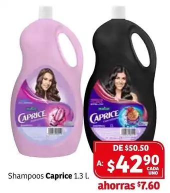 Soriana Híper Shampoo Caprice 1.3L oferta