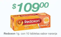 Soriana Súper Redoxon 1g. con 10 tabletas sabor naranja oferta