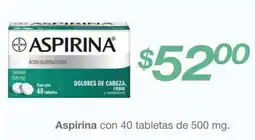 Soriana Súper Aspirina oferta