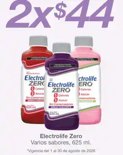 Soriana Súper Electrolife Zero oferta