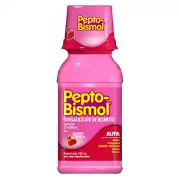 Farmacias YZA Pepto Bismol Cereza Suspensión 118Ml oferta