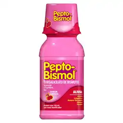 Farmacias YZA Pepto Bismol Cereza Suspensión 118Ml oferta