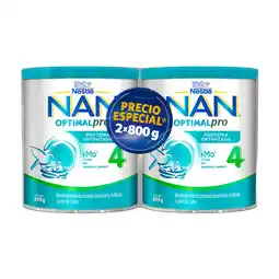 Farmacias YZA Nan 4 Optimal Pro 2X800G oferta