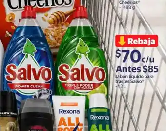 Salvo jabón líquido para trastes