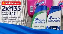Walmart Head & shoulders producto para el cabello oferta