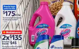 Walmart Vanish quitamanchas liquido multiusos oferta