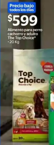 Walmart The top choice alimento para perro cachorro y adulto oferta