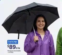Walmart Paraguas de bolsillo oferta
