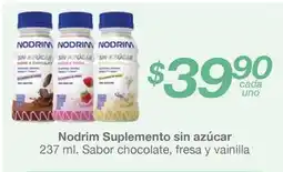 Soriana Híper Nodrim - suplemento sin azúcar oferta