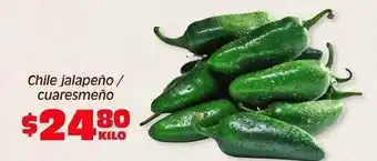 Chile jalapeño / cuaresmeño