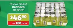 Soriana Híper Bachoco - huevo blanco oferta