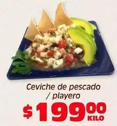 Soriana Híper Ceviche de pescado oferta