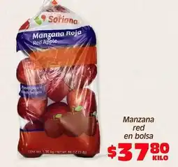 Soriana Híper Soriana - manzana roja red apple oferta