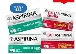 Farmacia San Pablo aspirina dolores de cabeza, fiebre y reumatismo oferta
