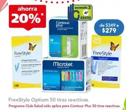 Farmacia San Pablo FreeStyle Optium 50 tiras reactivas oferta