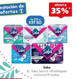 Farmacia San Pablo Saba sensi-v ultradelgada nocturna oferta