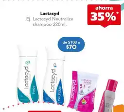 Farmacia San Pablo Lactacyd ej. lactacyd neutralize shampoo oferta