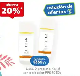 Farmacia San Pablo Linea D protector facial oferta