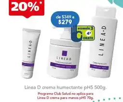 Farmacia San Pablo Linea D crema humectante pH5 oferta