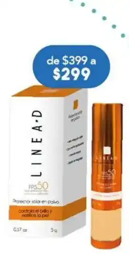 Farmacia San Pablo Linea-d Protector solar en polvo oferta