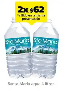 Farmacia San Pablo Santa María agua oferta