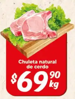El Florido Chuleta natural de cerdo oferta