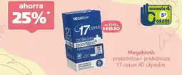 Farmacia San Pablo Megabiotic probióticos+ prebióticos oferta
