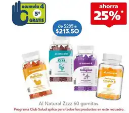 Farmacia San Pablo Al Natural Zzzz 60 gomitas oferta