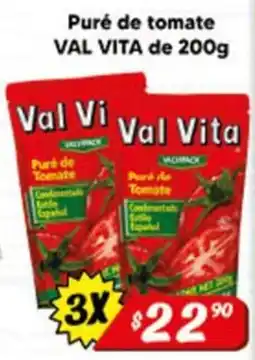 El Florido Val Vita Puré de tomate oferta