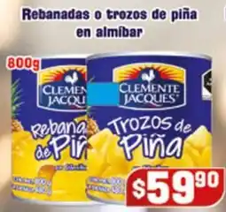 El Florido Clemente Jacques Trozos de Piña oferta