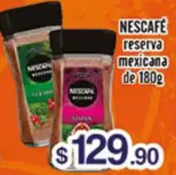 El Florido nescafe reserva mexicana oferta