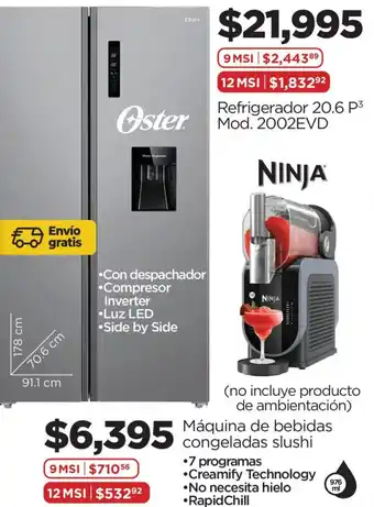 Ninja Maquina de bebidas congeladas slushi