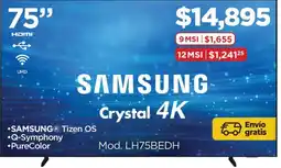 Chedraui samsung crystal 4k oferta