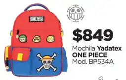 Chedraui Yadatex Mochila ONE PIECE oferta