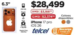 Chedraui iphone 17 pro oferta