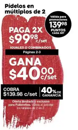 Fuller Fullerettes oferta