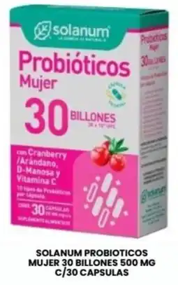 Farmapronto Solanum Probióticos Mujer oferta