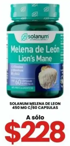 Farmapronto solanum melena de leon oferta