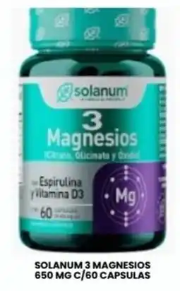Farmapronto solanum 3 magnesios oferta