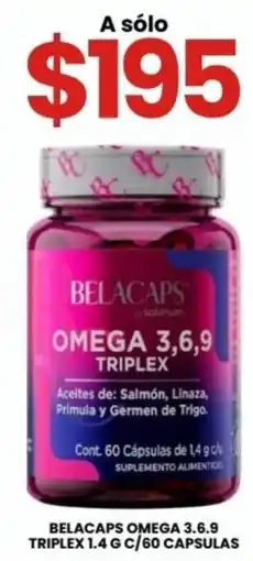 Farmapronto Belacaps omega 3.6.9 triplex oferta